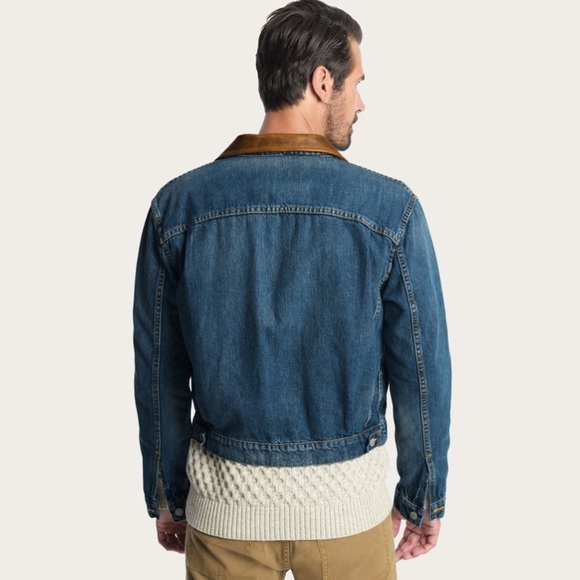 Frye Otis trucker Jean Jacket - Picture 6 of 8